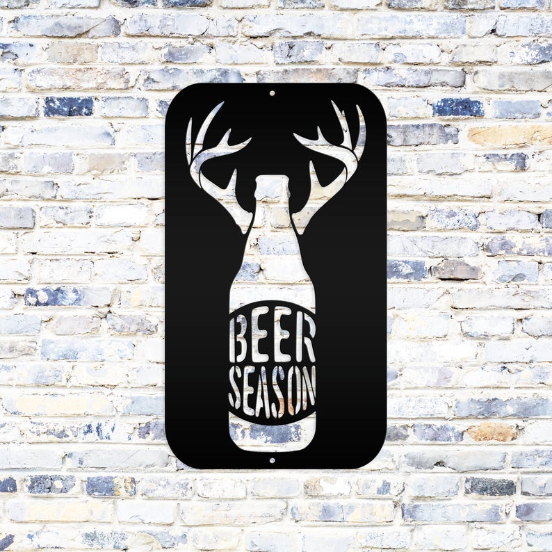 Beer Season Metal Wall Art