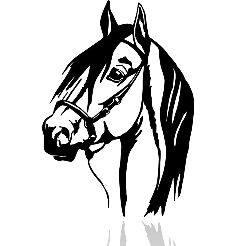 Horse Head Personalized Horse Metal Sign Metal Wall Art