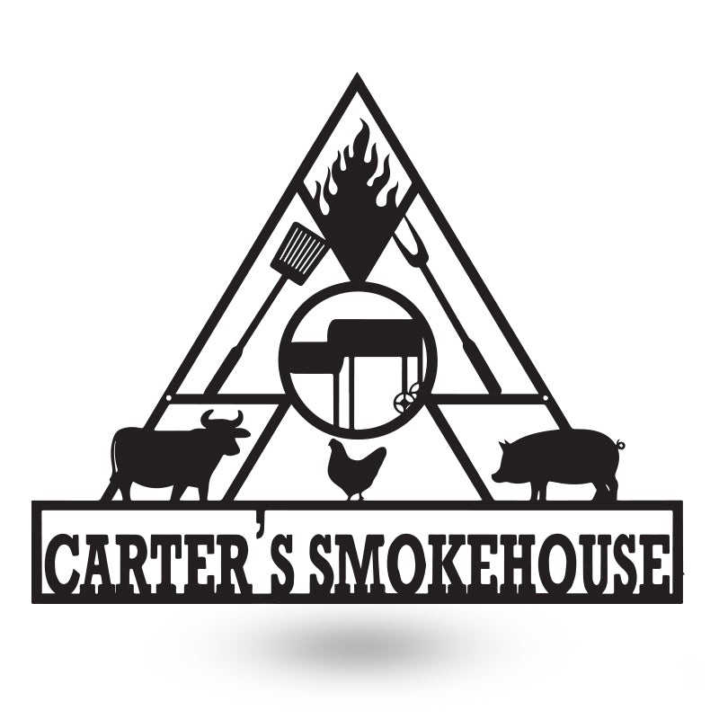 Custom Grill Metal Wall Art