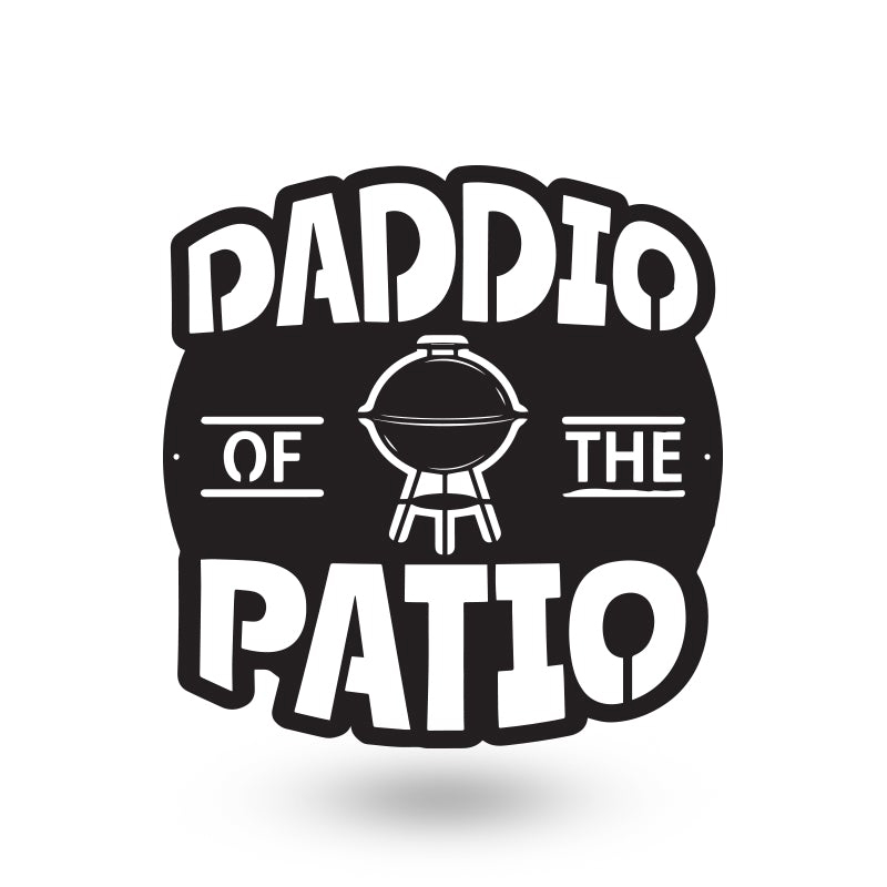 Daddio Of The Patio Barbecue Grill Metal Wall Art