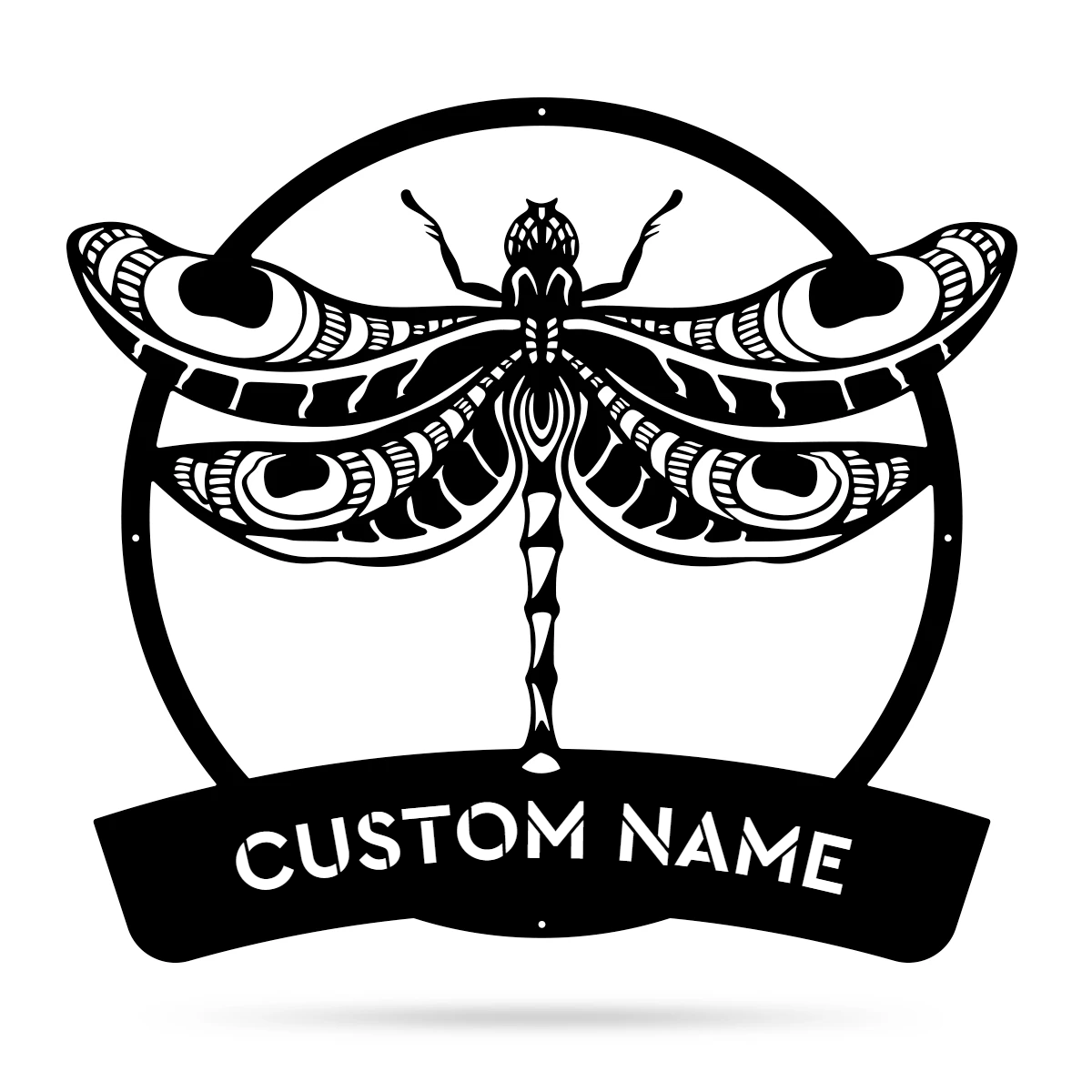 Dragonfly 3 Metal Wall Art