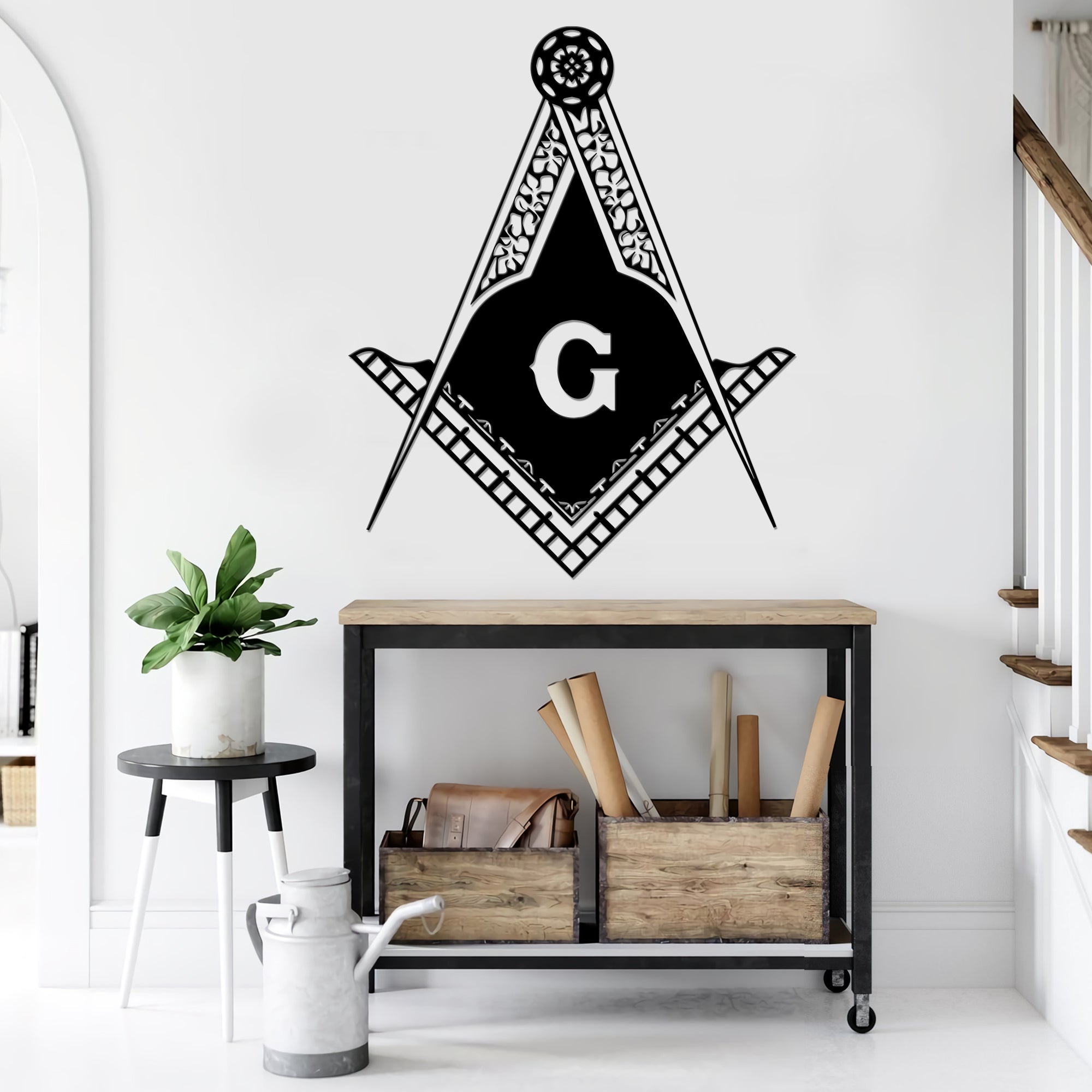 Freemasonry Metal Wall Art