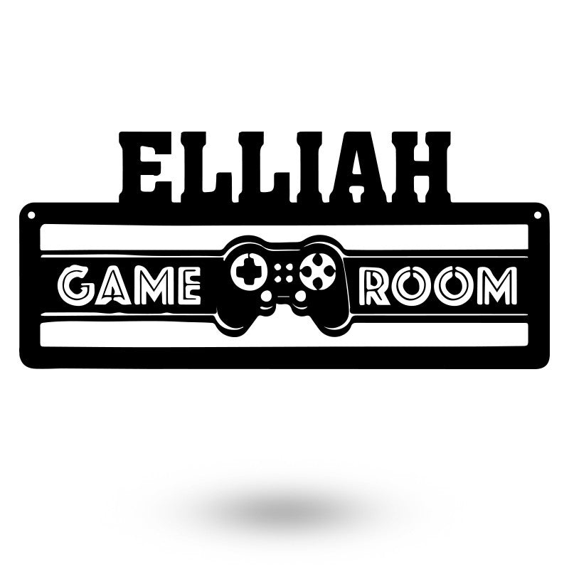 Game Room Metal Wall Art