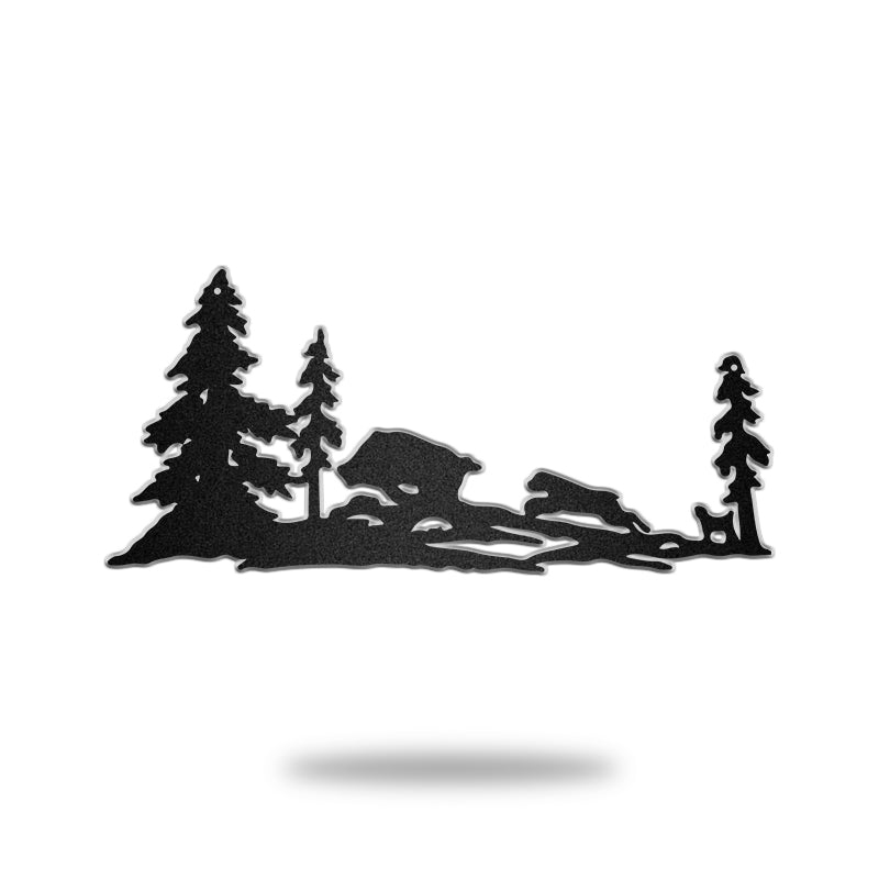 Hunting Boar Hunting Metal Wall Art