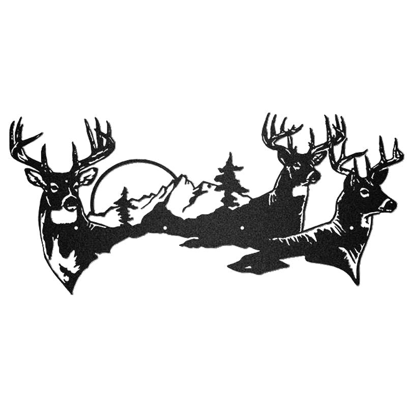Deer Custom Metal Hunting Sign Metal Wall Art