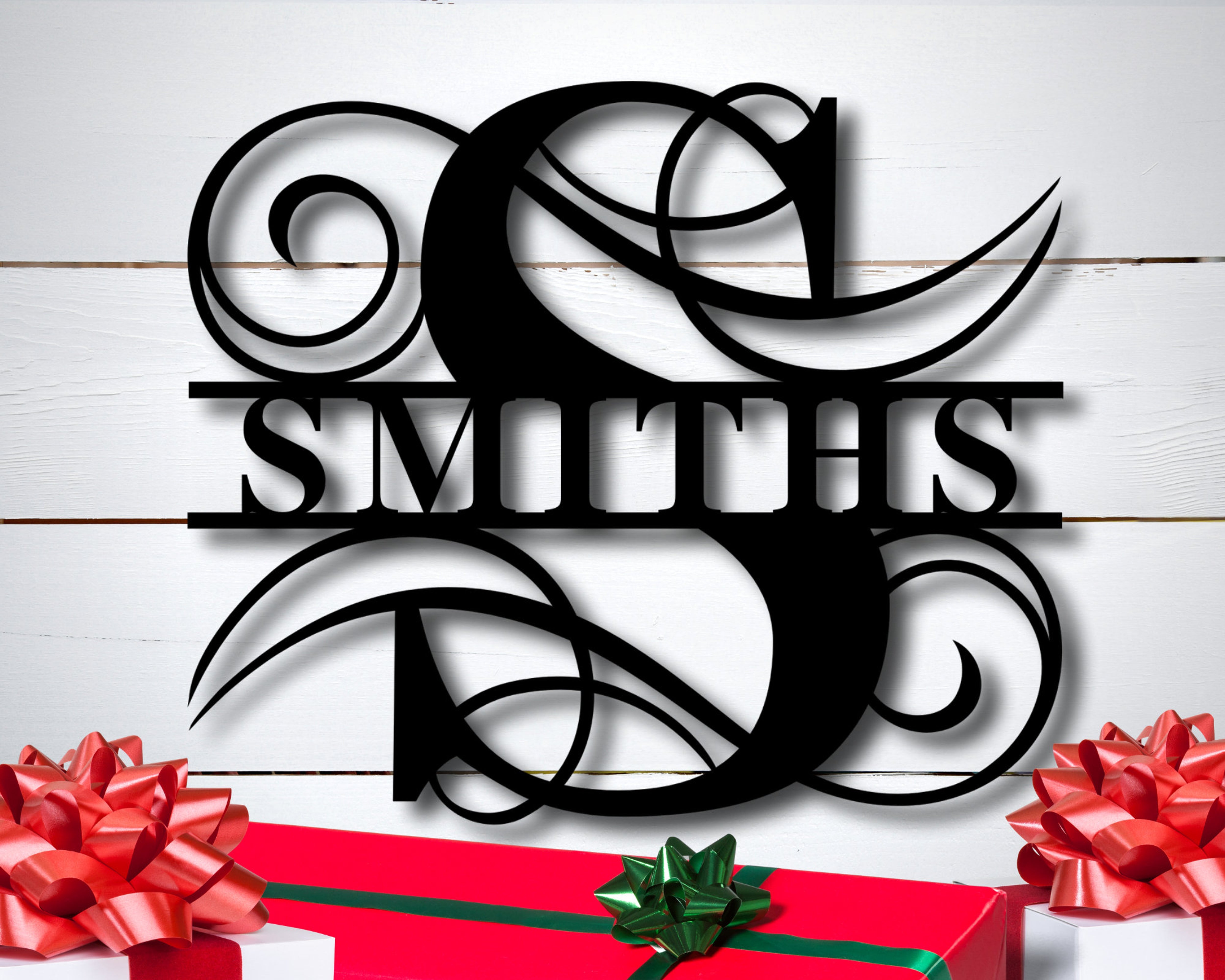 Last Name Metal Sign Metal Wall Art