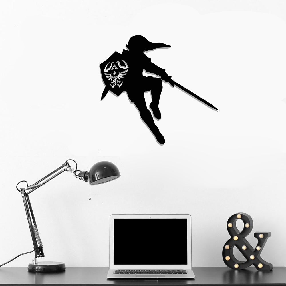 Legend Of Zelda Link Metal Wall Art