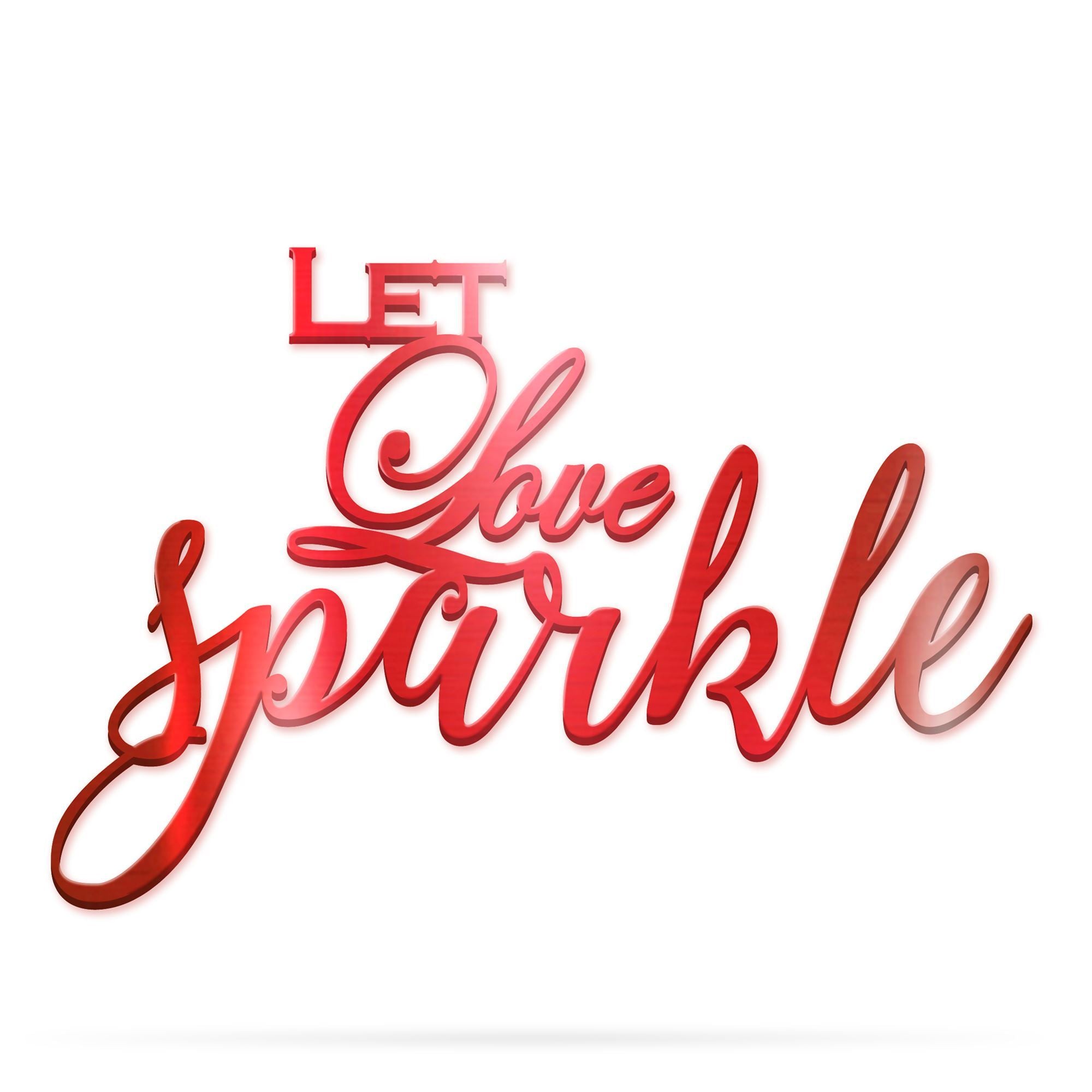 Love Quote Metal Wall Art