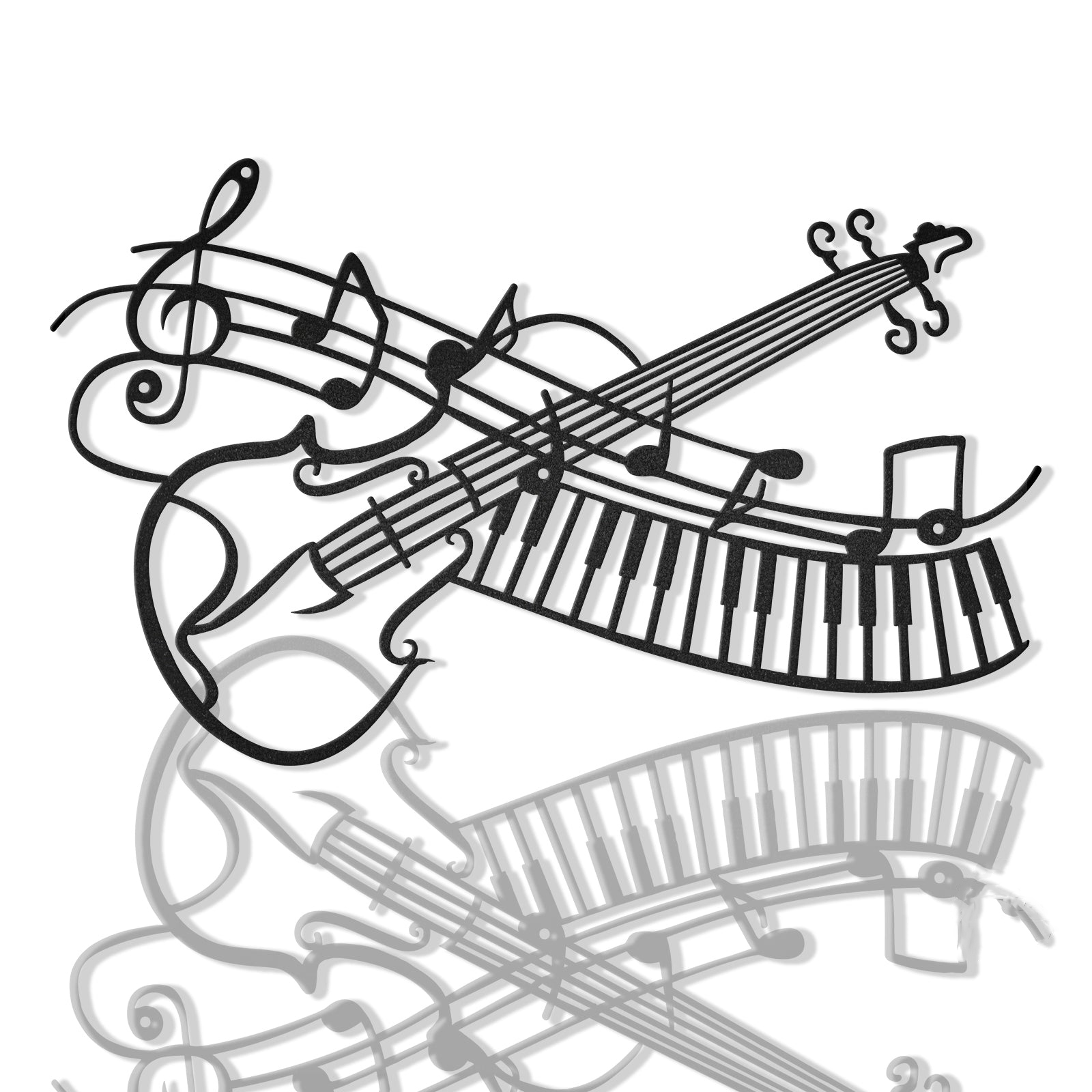 Music-Briniclenet Metal Wall Art