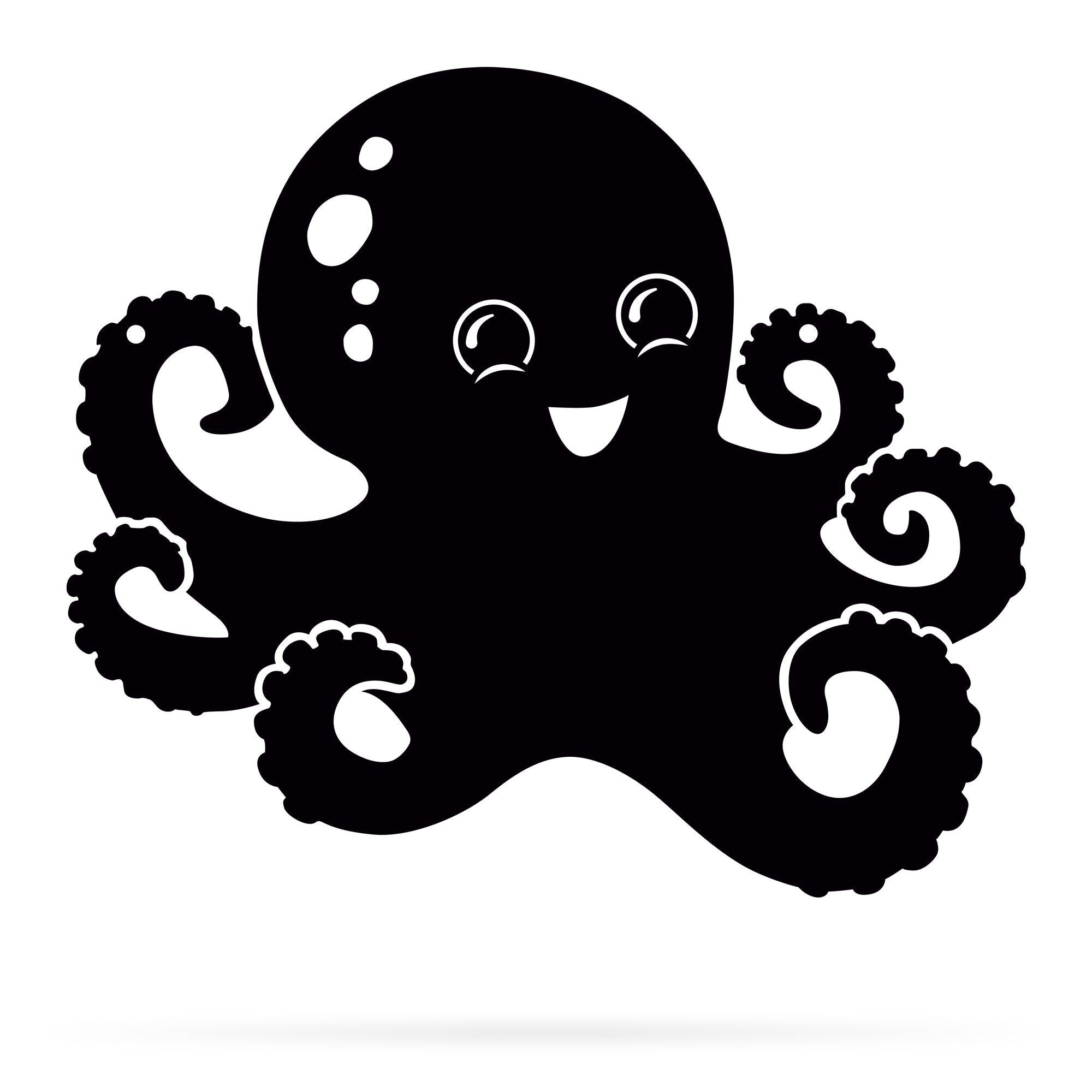 Octopus Metal Wall Art