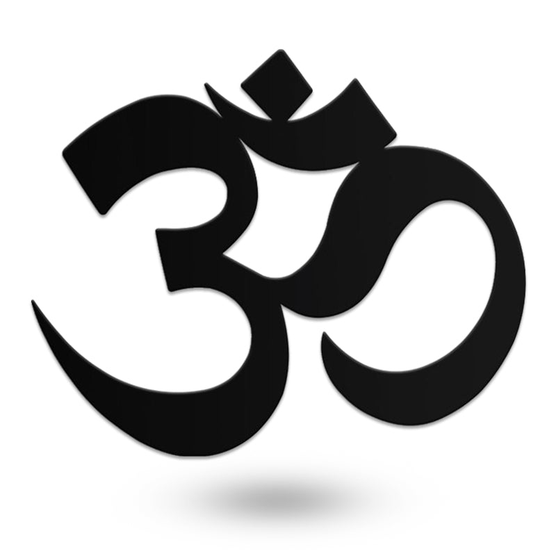 Yoga Om Metal Wall Art