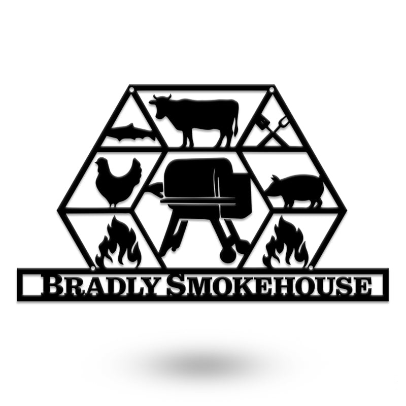 Personalized Backyard 7 Metal Wall Art