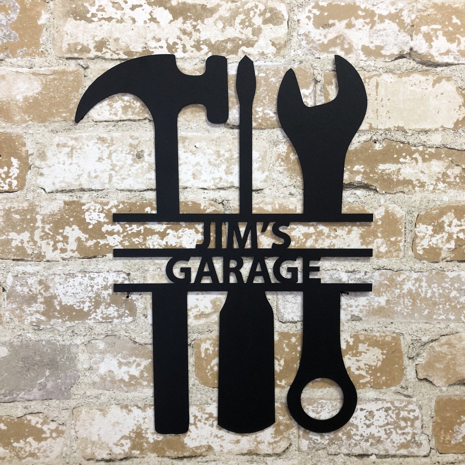 Personalized Garage 1 Metal Wall Art