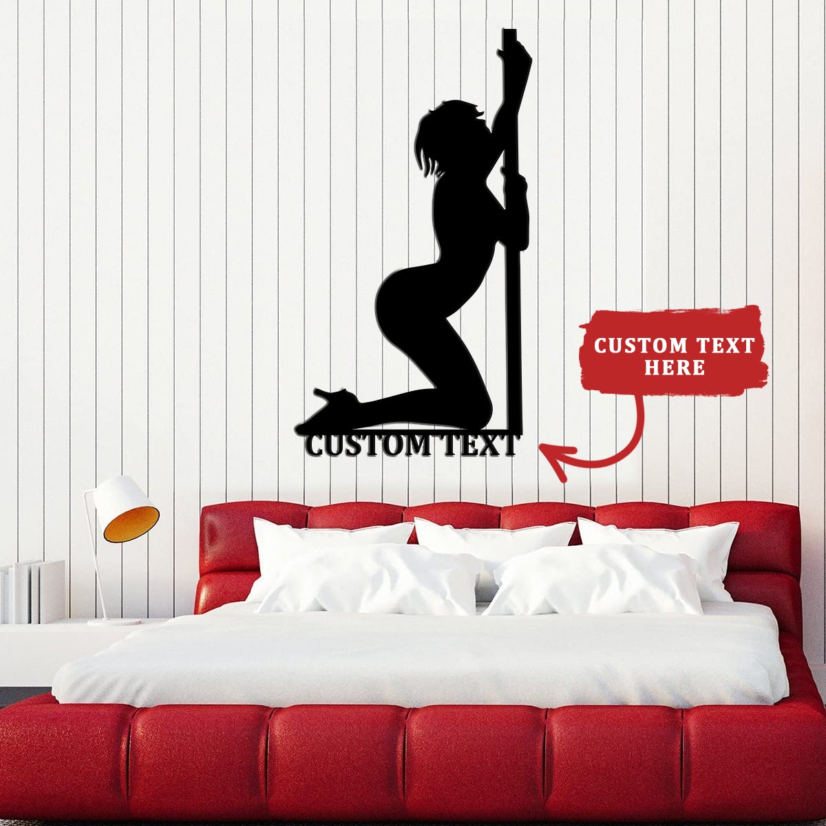 Pole Dance Is My Life Metal Wall Art