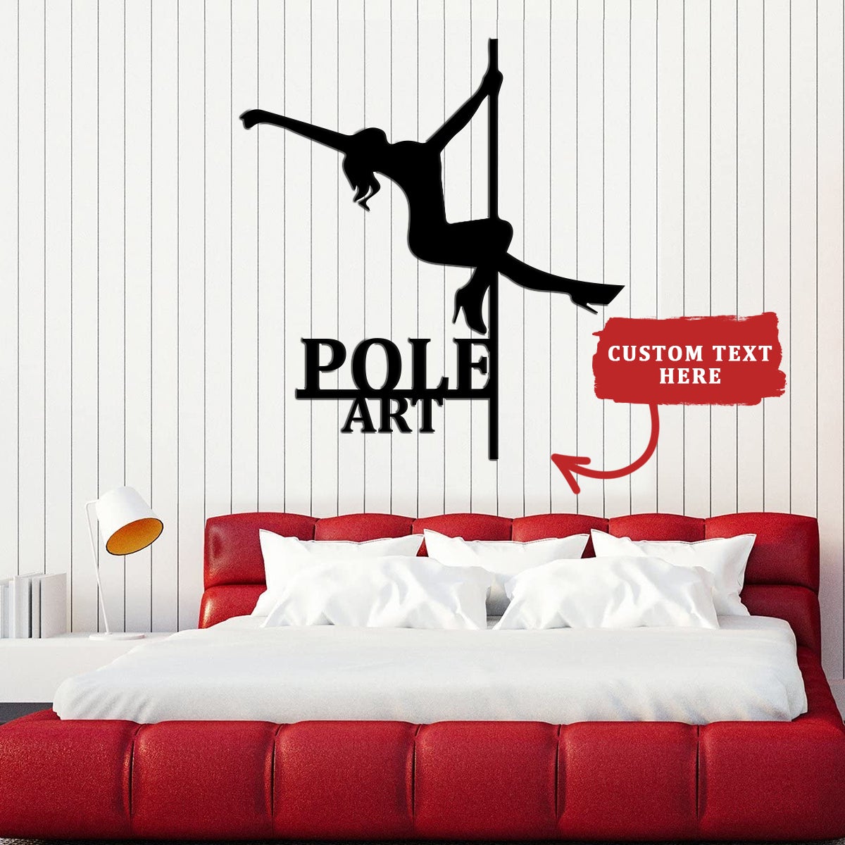 Pole Dance Is My Life Metal Wall Art