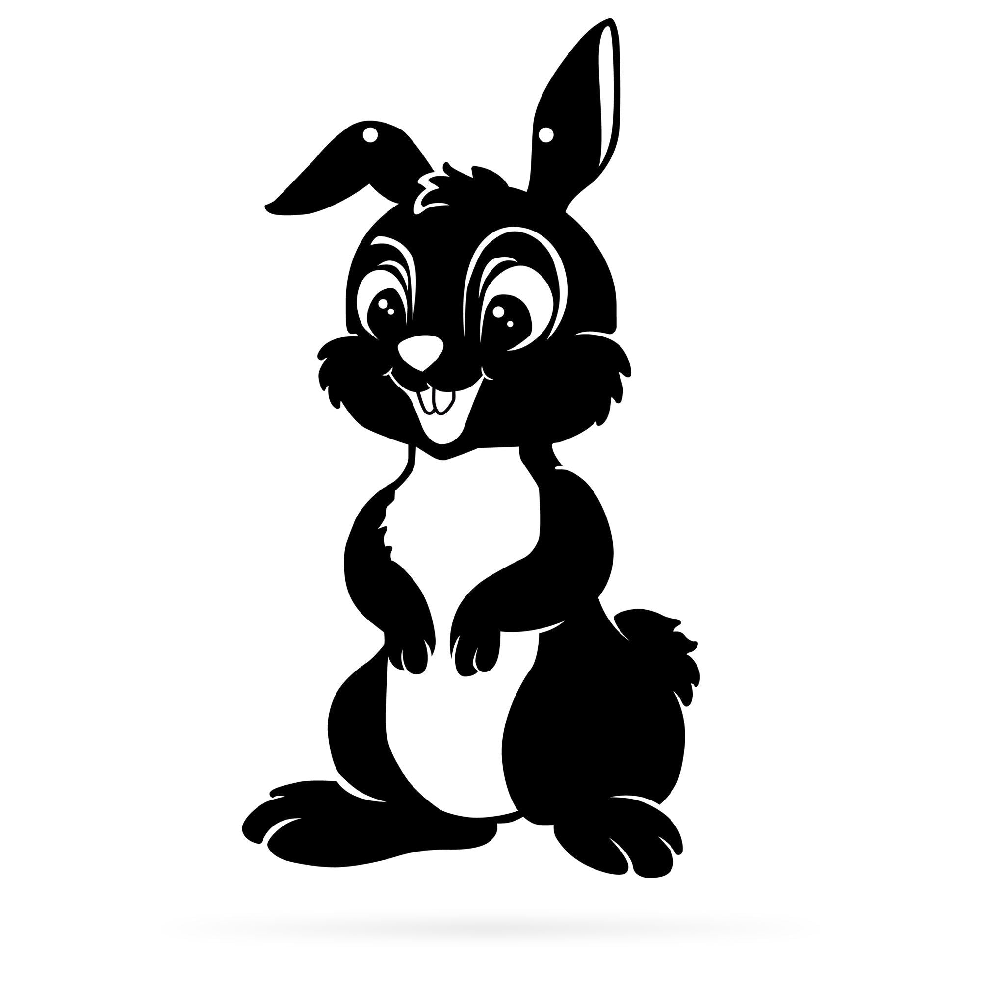 Rabbit Metal Wall Art