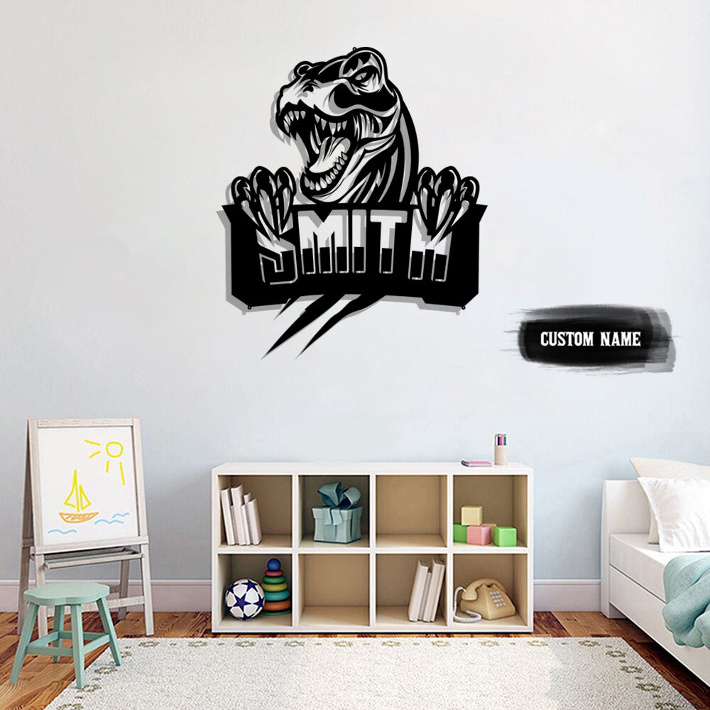 Raptor'S Head Metal Wall Art