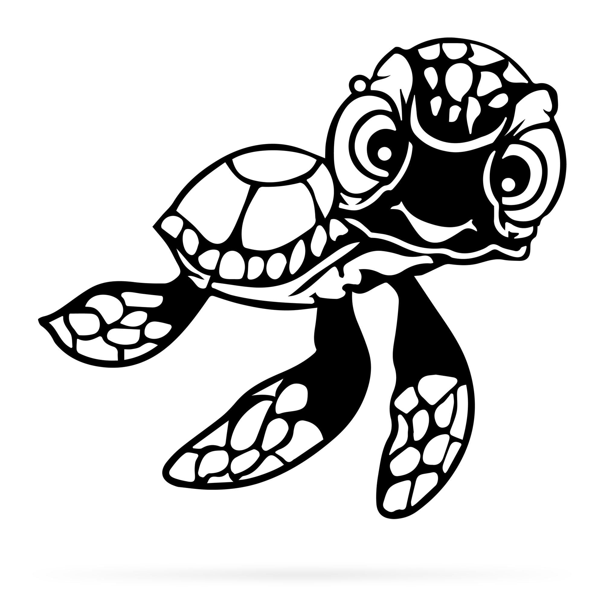 Sea Turtle Metal Wall Art