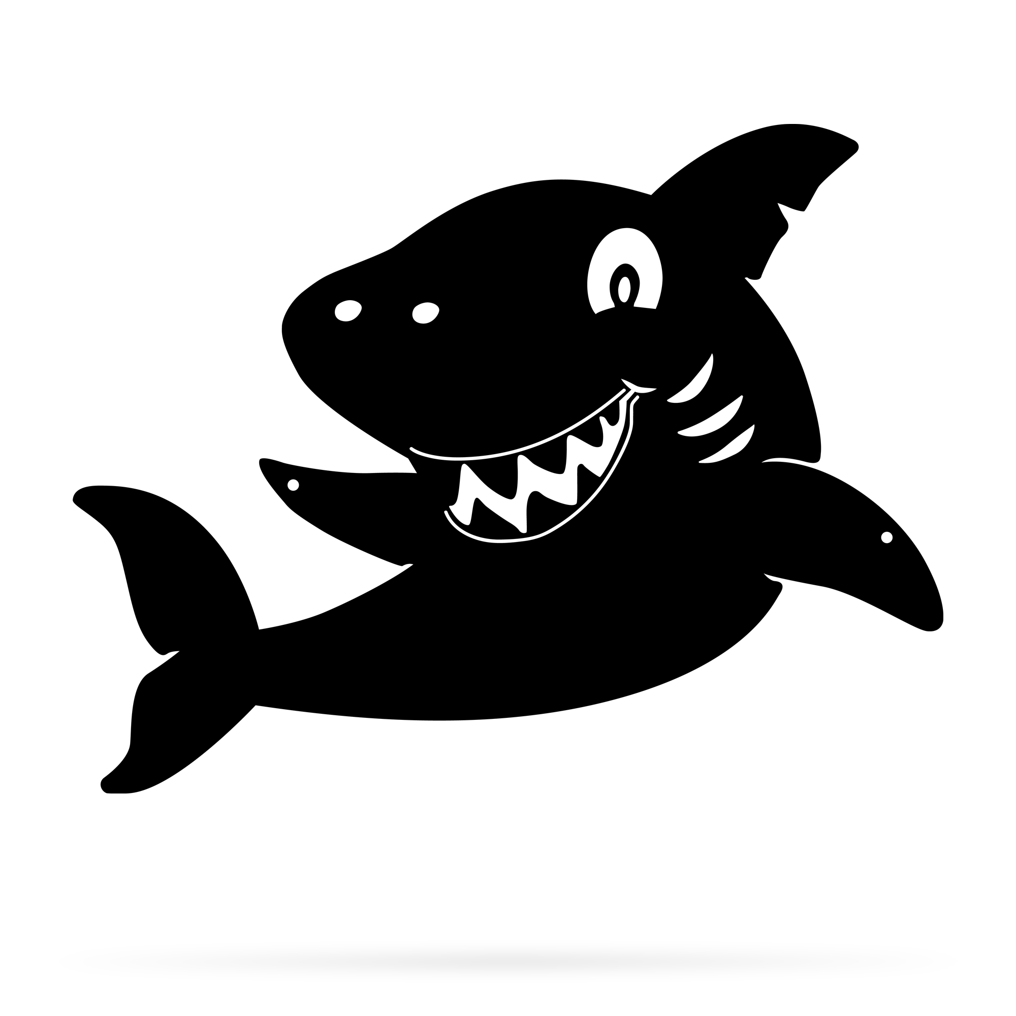 Shark Metal Wall Art