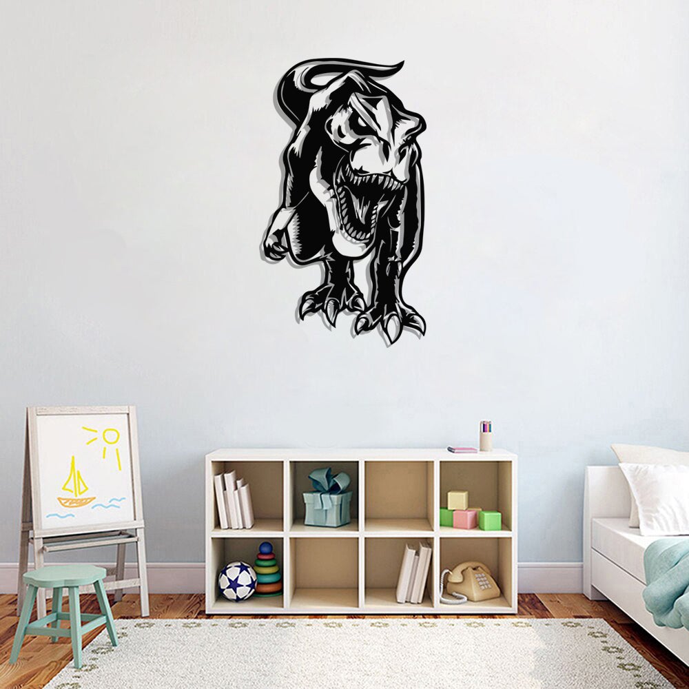 T Rex 2 Metal Wall Art