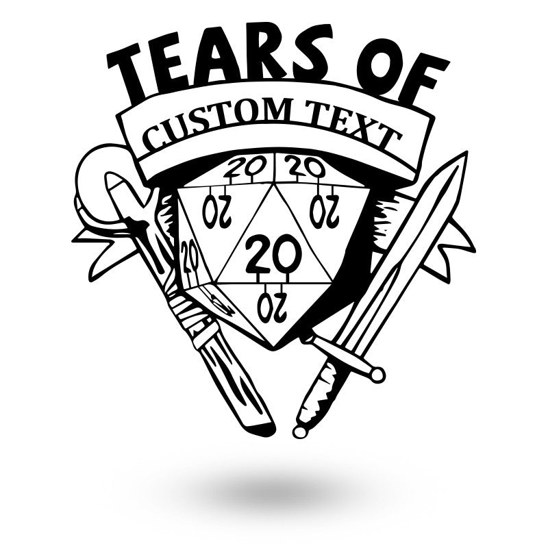 Tear My Players Metal Wall Art