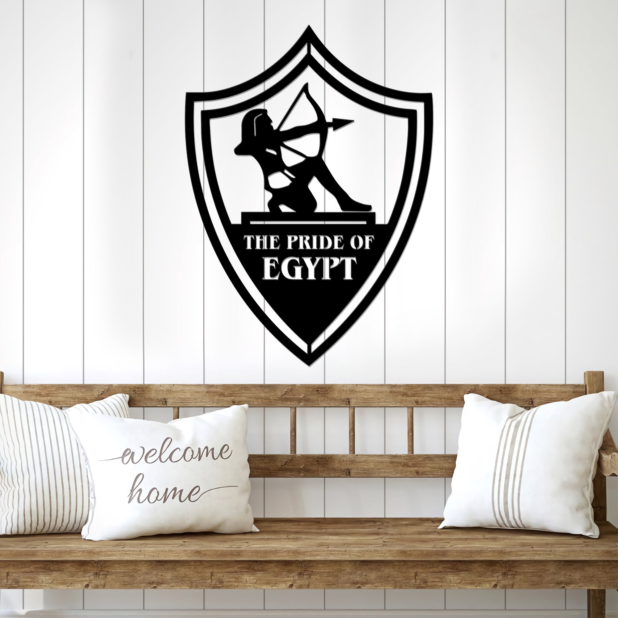 The Pride Of Egypt Metal Wall Art