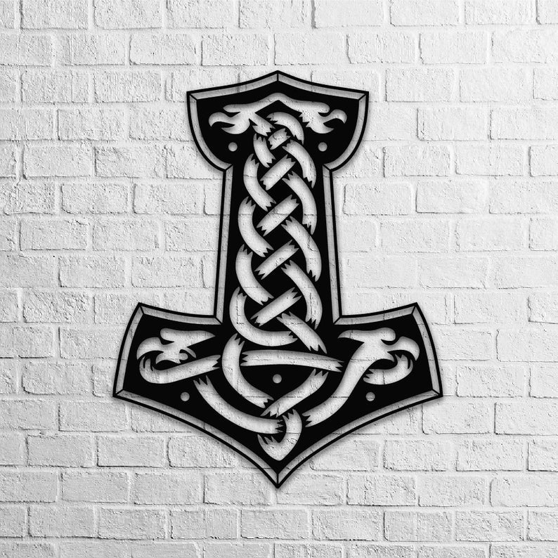 Th.Or Hammer 2 Metal Wall Art