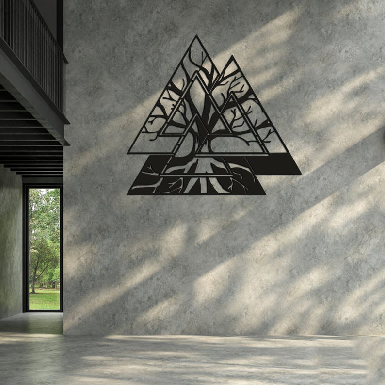 Tree Of Live 5 Metal Wall Art