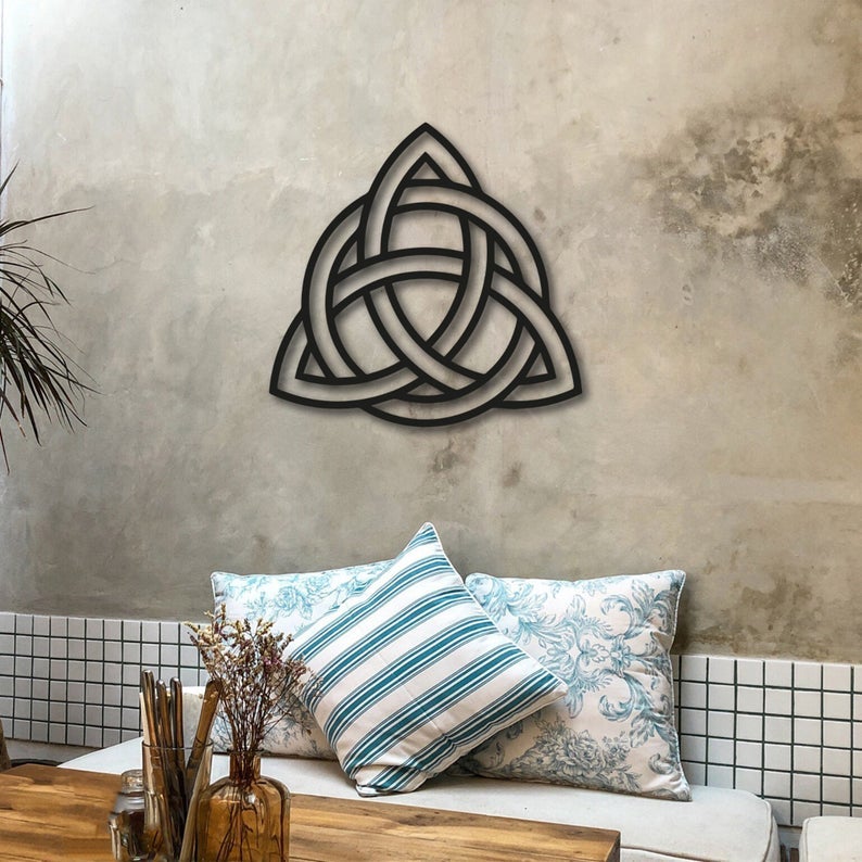 Triquetra 6 Metal Wall Art