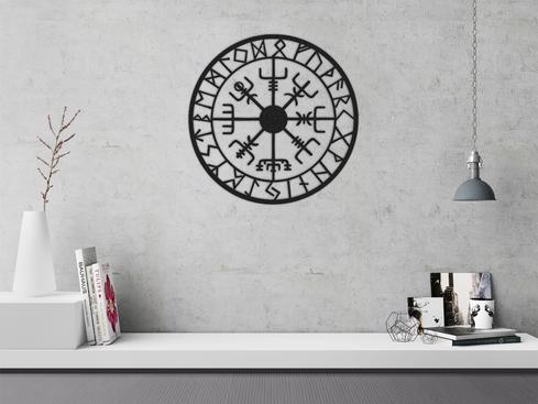 Vikings Design 3 Metal Wall Art