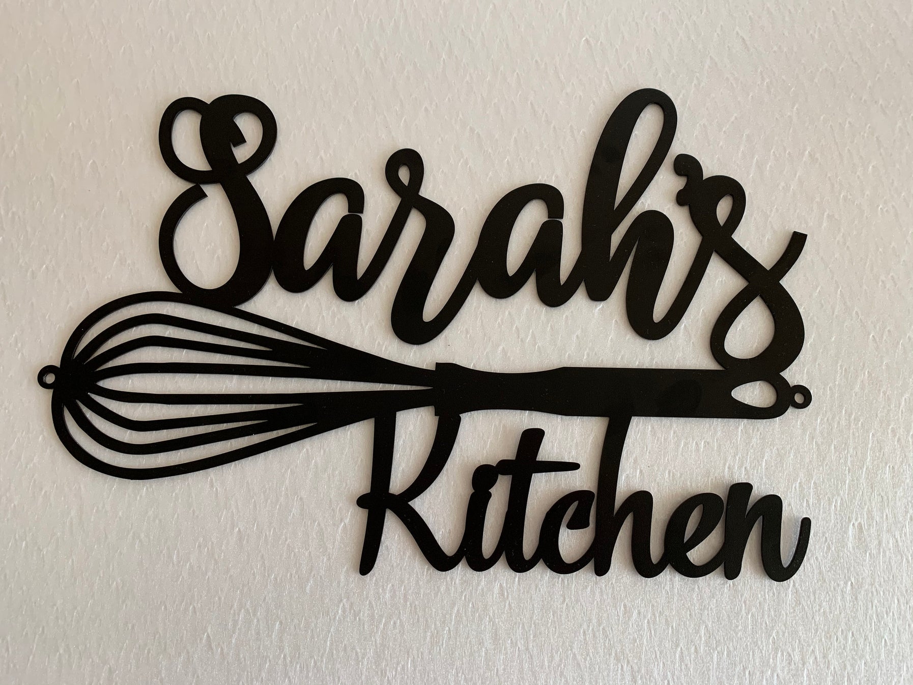 Whisk Kitchen Customized Kitchen Metal Wall Art