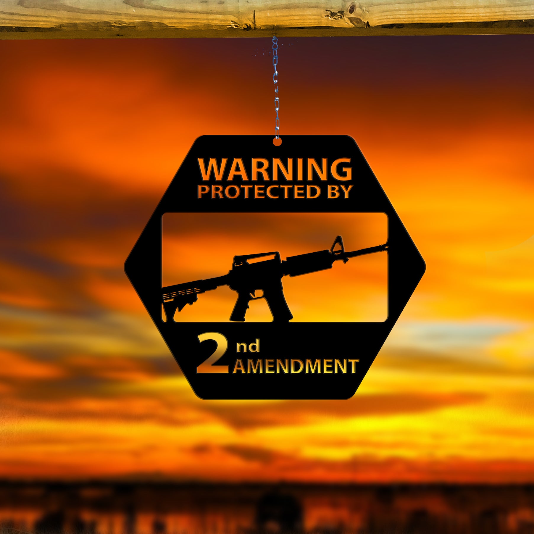 Riffle Gun Metal Wall Art