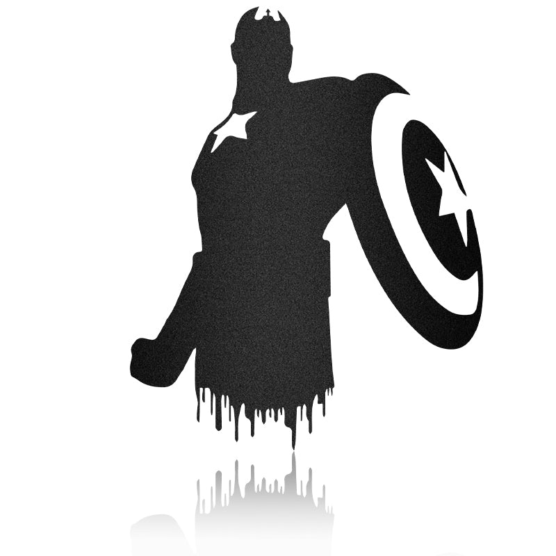 Captain America Metal Wall Art