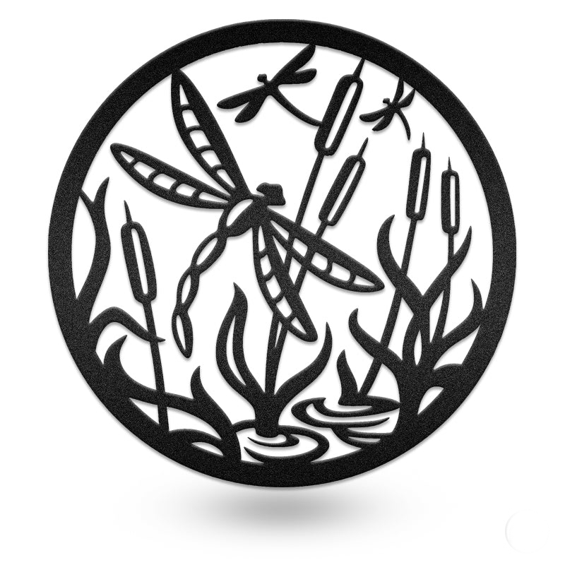 Dragonfly Decorative Sign Metal Wall Art