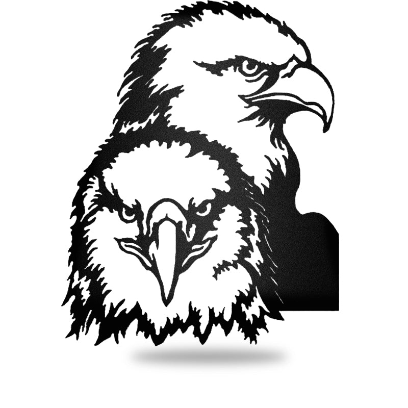 Eagle Head Room Sign Decor In Independence Day Metal Wall Art