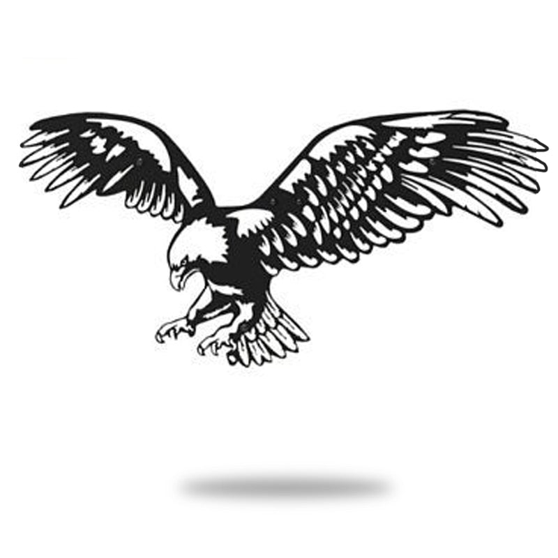 Eagle Art Decor Happy Independence Day Metal Wall Art