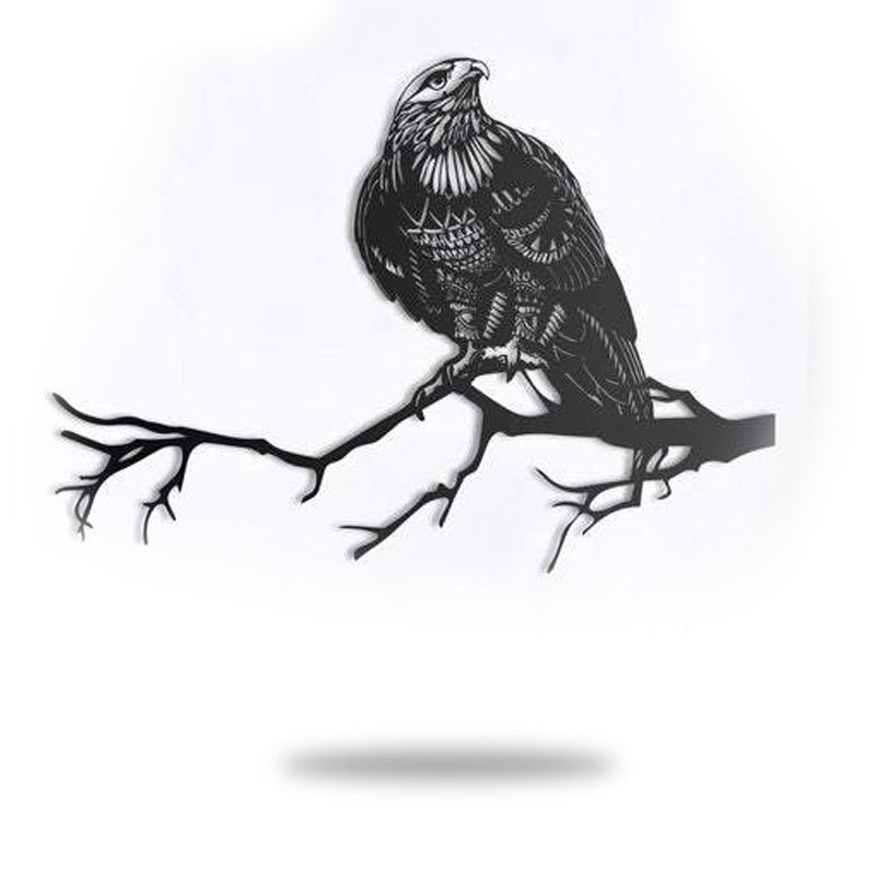 Eagle Garden Decor In Independence Day Metal Wall Art