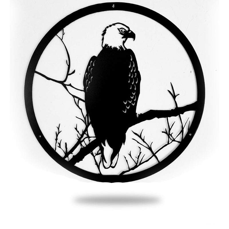 Eagle Art Door Sign Independence Day Metal Wall Art Decor