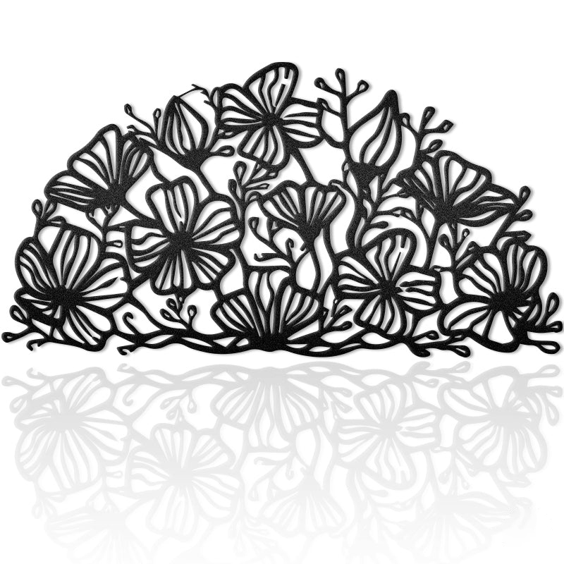 Flowers Metal Wall Art