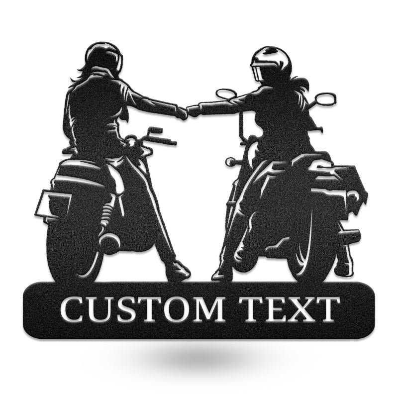 First Bump Girls Gifts Special For Family Metal Wall Art