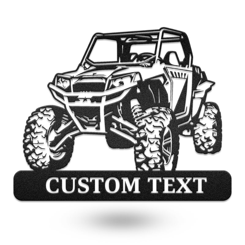 Quad Motorcycle Metal Wall Art