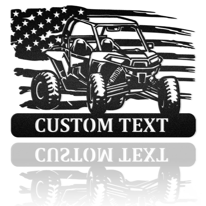 Usa Flag 2 Metal Wall Art