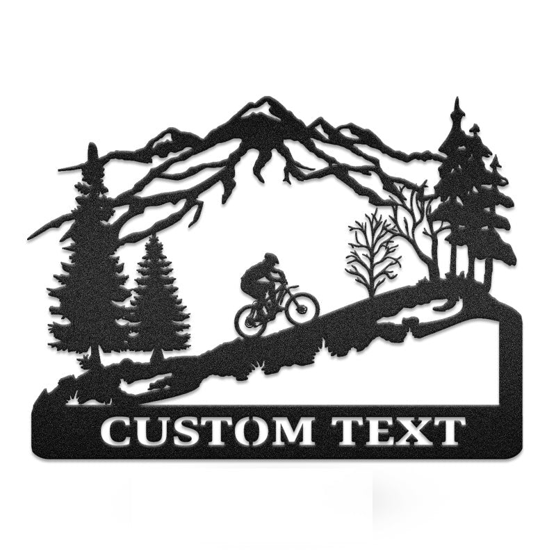 Climbing Metal Wall Art