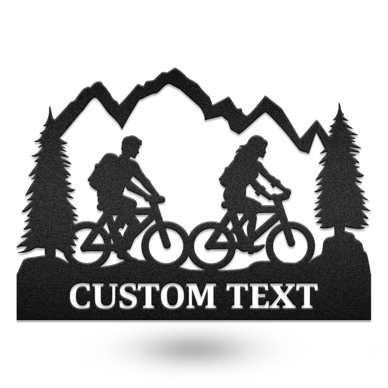 Couple Metal Wall Art