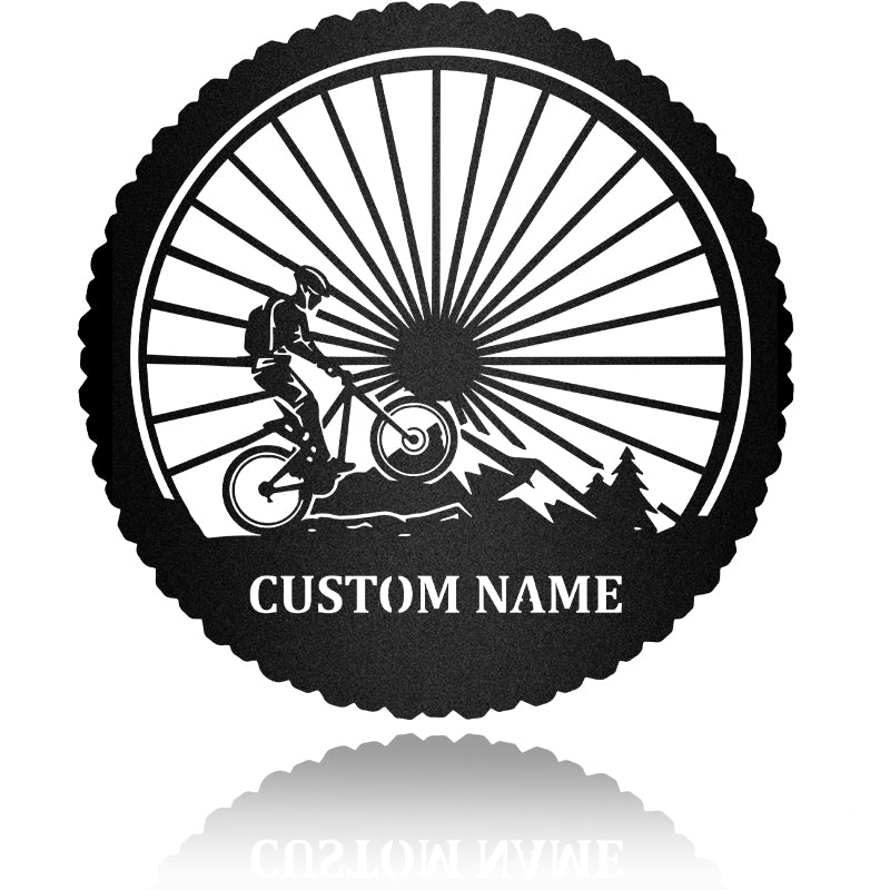 Wheel Sun Metal Wall Art