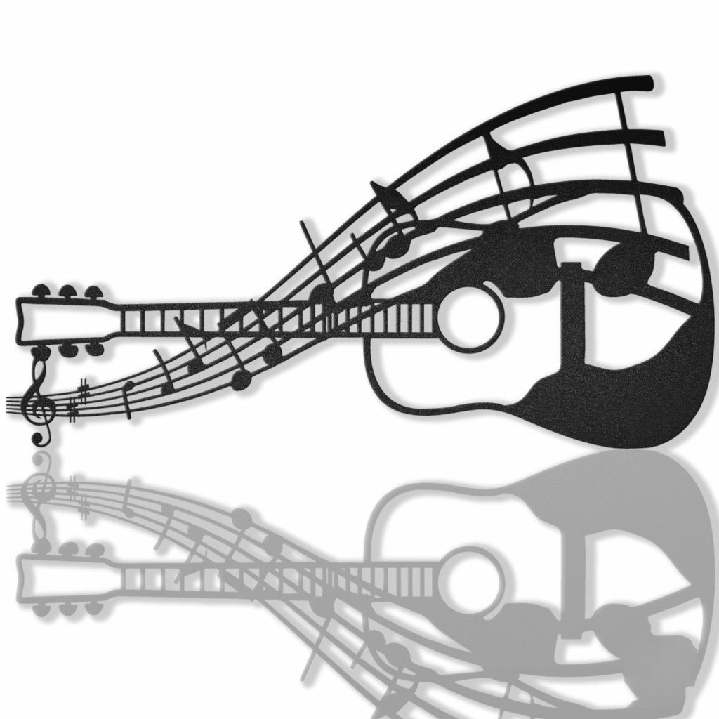 Guitar Metal Wall Art