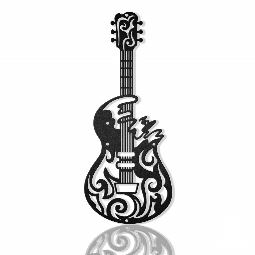 Guitar Personalized Metal Wall Art