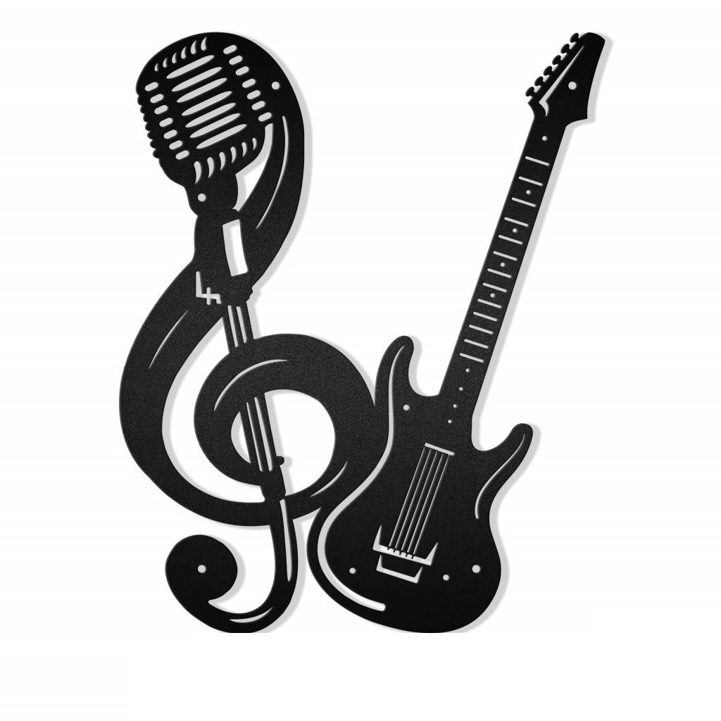 Guitar Personalized Metal Wall Art