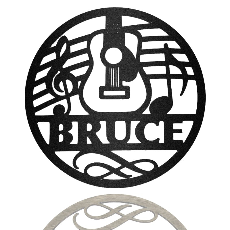 Guitar Custom Metal Wall Art