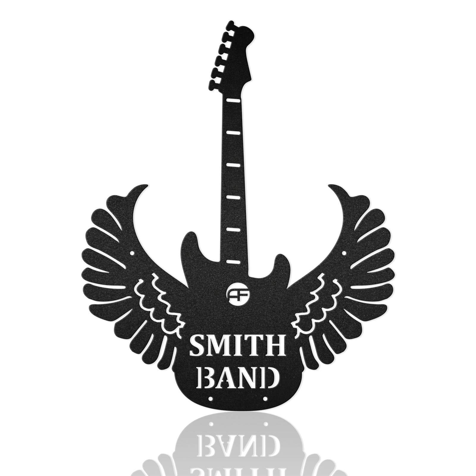 Guitar Wing Metal Wall Art